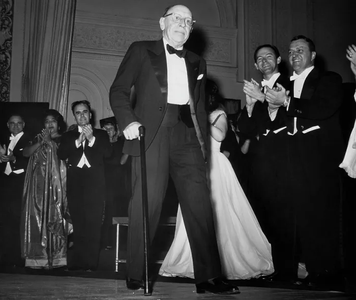 Framed Print : Igor Stravinsky (1882-1971), Russian composer, circa 1962.. Courtesy: CSU Archives  /  Everett Collection