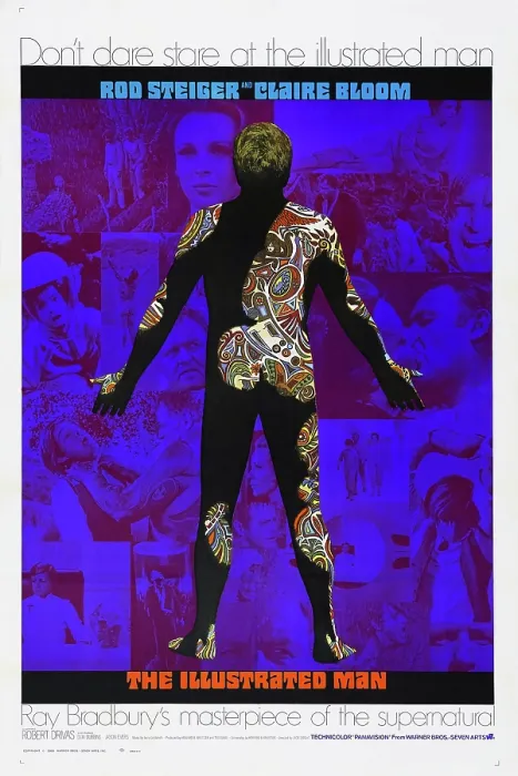 Framed Print : THE ILLUSTRATED MAN, US poster, 1969 Framed Print : THE ILLUSTRATED MAN, US poster, 1969