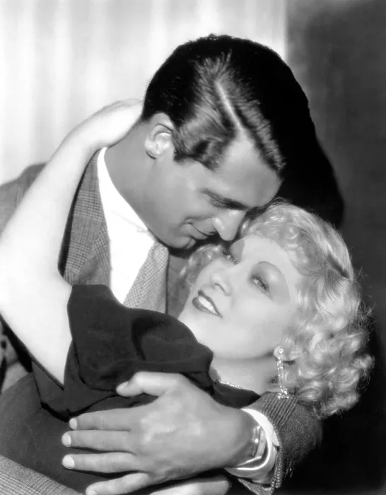 Framed Print : I'M NO ANGEL, from left: Cary Grant, Mae West, 1933