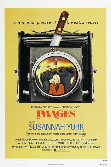 Framed Print : IMAGES, US poster, Susannah York, 1972