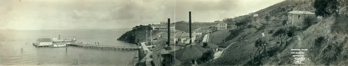 Framed Print : Immigration. Immigration station, Angel Island, California ca. 1915
