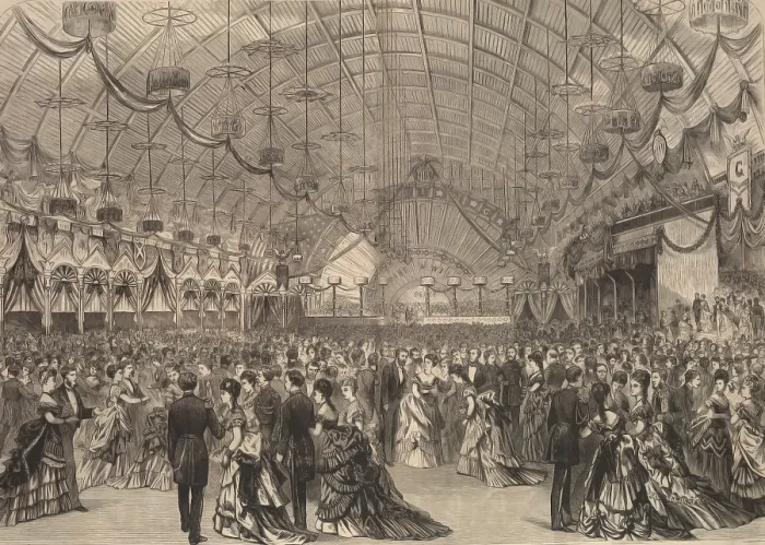 Framed Print : The inauguration ball on March 4, 1873, in a temporary building in Judiciary Square (BSLOC_2018_10_119) Framed Print : The inauguration ball on March 4, 1873, in a temporary building in Judiciary Square (BSLOC_2018_10_119)
