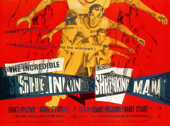 Framed Print : THE INCREDIBLE SHRINKING MAN, Grant Williams, Style A half-sheet poster, 1957