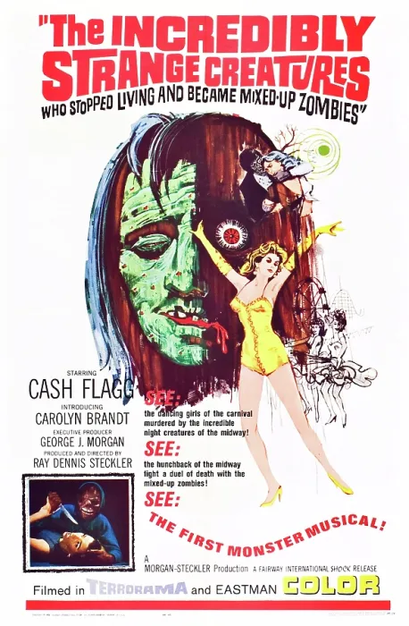 Framed Print : THE INCREDIBLY STRANGE CREATURES WHO STOPPED LIVING AND BECAME MIXED-UP ZOMBIES!!?, 1964