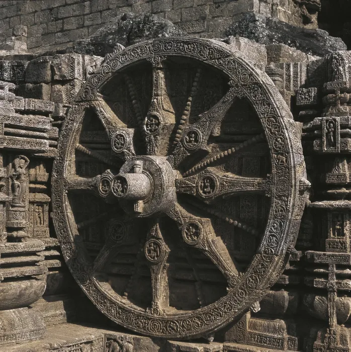 Framed Print : INDIA. Konarak. Sun Temple. Built between 1240 and 1258 by King Narasimha Deva I honoring the god Surya