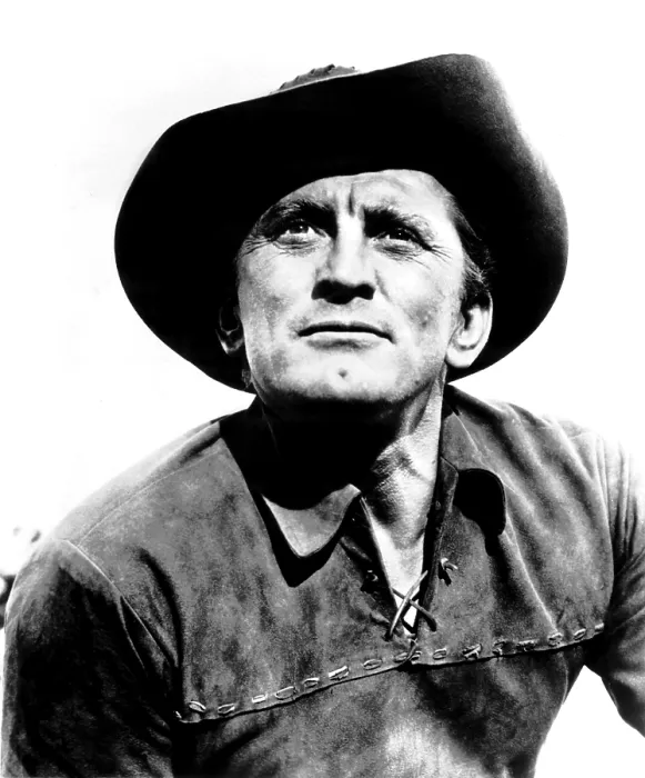 Framed Print : THE INDIAN FIGHTER, Kirk Douglas, 1955