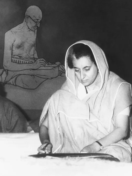 Framed Print : Indian Prime Minister Indira Gandhi during the annual session of the ruling Congress Party. Feb. 2, 1966 Framed Print : Indian Prime Minister Indira Gandhi during the annual session of the ruling Congress Party. Feb. 2, 1966