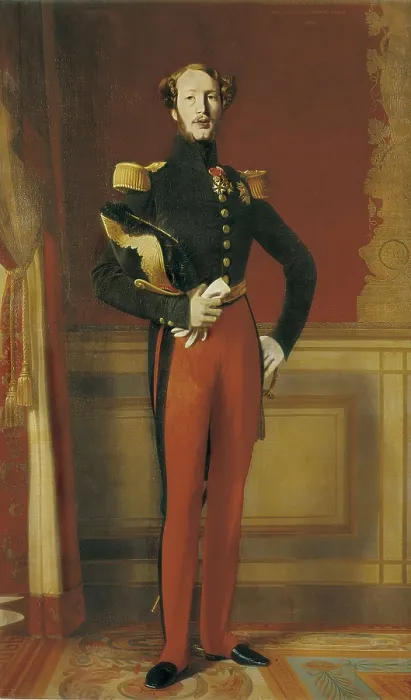 Framed Print : INGRES, Jean-Auguste-Dominique (1780-1867). Ferdinand-Philippe, duke of Orleans. 1844. Portrait of King Louis Philip of Orleans son. Neoclassicism. Oil on canvas. FRANCE