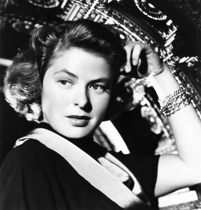 Framed Print : Ingrid Bergman, mid 1940s