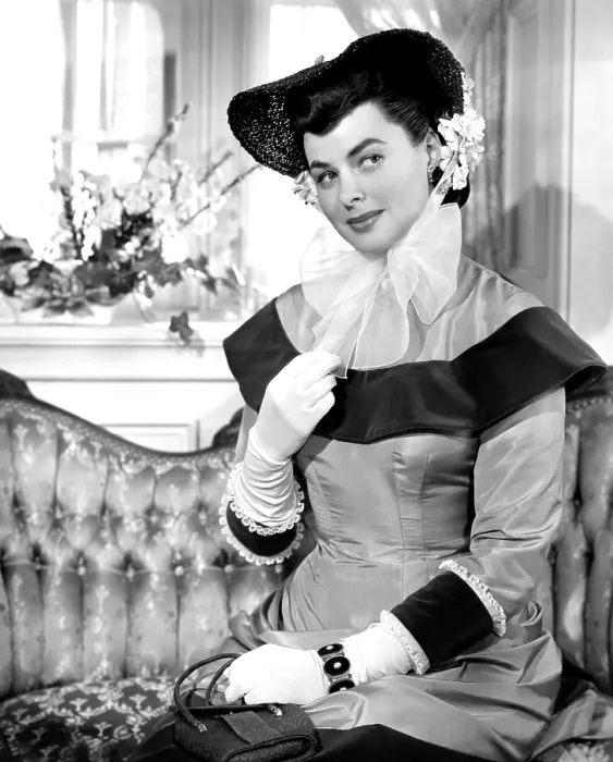 Framed Print : INGRID BERGMAN, portrait as seen in the film Saratoga Trunk, 1945