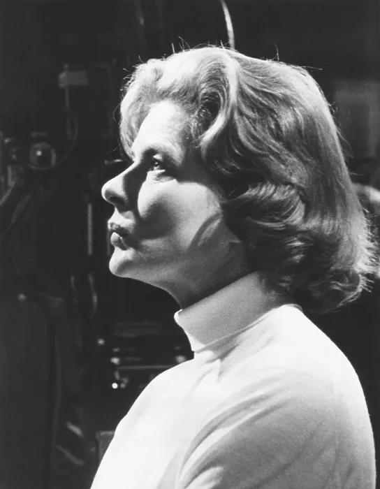 Framed Print : Ingrid Bergman on the set of CACTUS FLOWER, in April 1969. It was the first film she made in Hollywood since JOAN OF ARC in 1948. (CSU_2015_7_328)