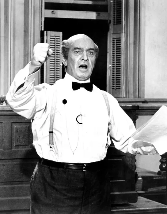 Framed Print : INHERIT THE WIND, Fredric March, 1960