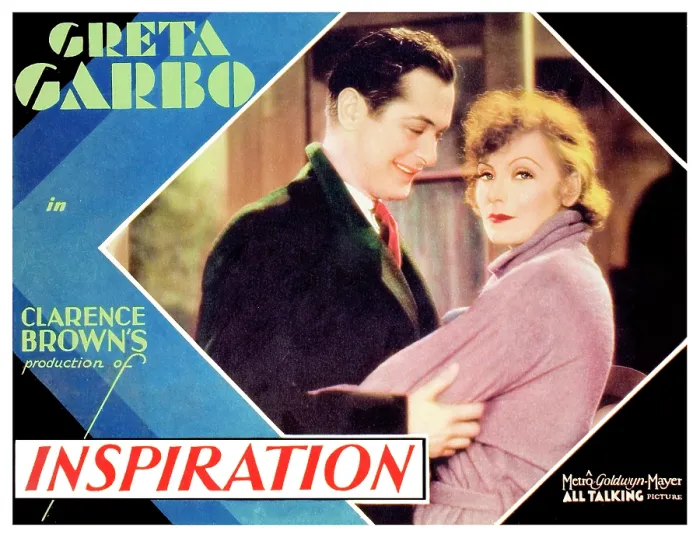 Framed Print : INSPIRATION, Robert Montgomery, Greta Garbo, 1931