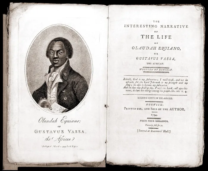 Framed Print : The Interesting Narrative of the Life of Olaudah Equiano, 1794 Framed Print : The Interesting Narrative of the Life of Olaudah Equiano, 1794