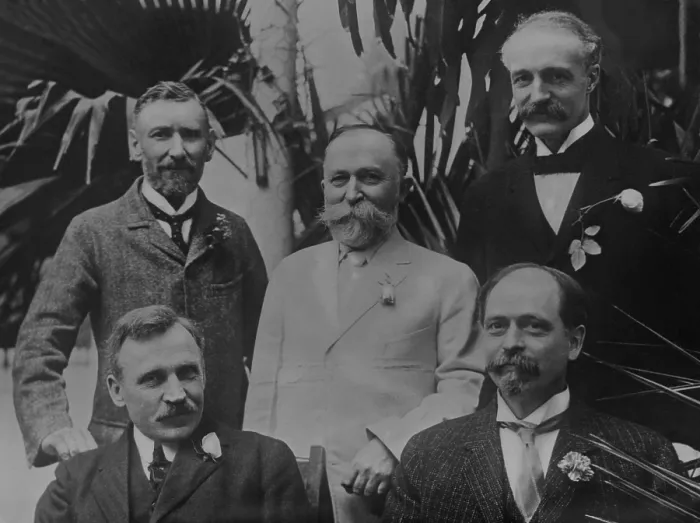 Framed Print : International group of Progressives, c. 1910-1915. Clockwise from top left: Sir Horace Plunkett, Irish politician; Dr Framed Print : International group of Progressives, c. 1910-1915. Clockwise from top left: Sir Horace Plunkett, Irish politician; Dr