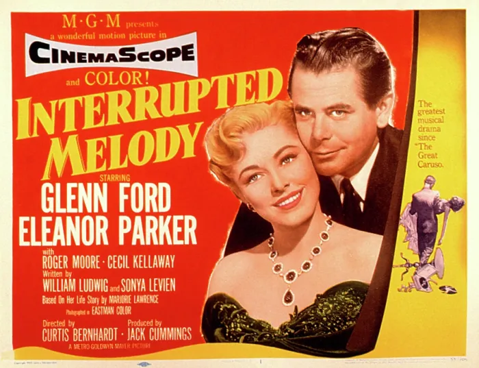 Framed Print : INTERRUPTED MELODY, Eleanor Parker, Glenn Ford, 1955 Framed Print : INTERRUPTED MELODY, Eleanor Parker, Glenn Ford, 1955