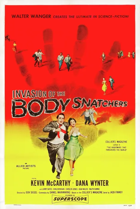 Framed Print : INVASION OF THE BODY SNATCHERS, from left: Kevin McCarthy, Dana Wynter, 1956 Framed Print : INVASION OF THE BODY SNATCHERS, from left: Kevin McCarthy, Dana Wynter, 1956