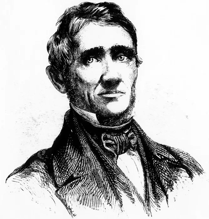 Framed Print : Inventor Charles Goodyear (1800-1860). Courtesy: CSU Archives / Everett Collection