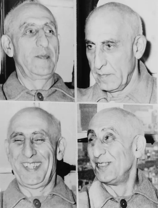 Framed Print : Iranian premier Mohammed Mossadegh in August 1953. In 1952 he was granted emergency powers, with which he limited the monarchy's powers