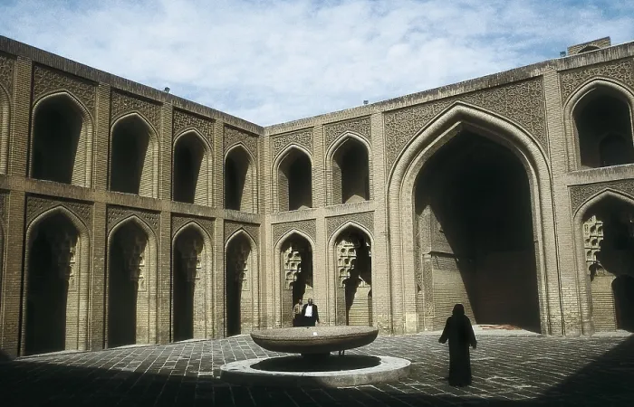 Framed Print : IRAQ. BAGDAD. Bagdad. Abbasifd Palace (1179-1225). Inner courtyard. Architecture. AISA / Everett Collection**US SALES ONLY**