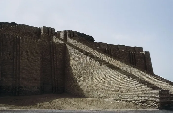 Framed Print : IRAQ. Ur. Great Ziggurat of Ur (21st c. BC). Sumerian art. Architecture. AISA / Everett Collection**US SALES ONLY**