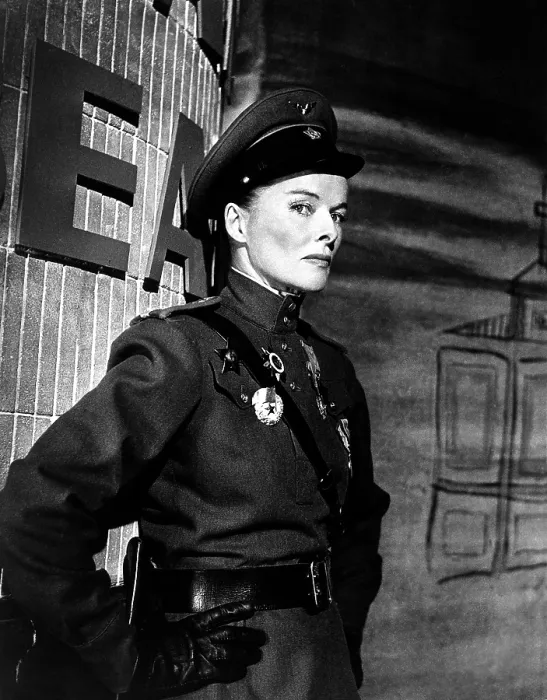Framed Print : THE IRON PETTICOAT, Katharine Hepburn, 1956 Framed Print : THE IRON PETTICOAT, Katharine Hepburn, 1956