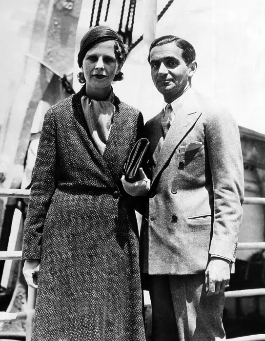 Framed Print : Irving Berlin and his wife Ellin Mackay aboard the SS Pan America from Bermuda to New York, 1932. Courtesy: CSU Archives / Everett Collection Framed Print : Irving Berlin and his wife Ellin Mackay aboard the SS Pan America from Bermuda to New York, 1932. Courtesy: CSU Archives / Everett Collection
