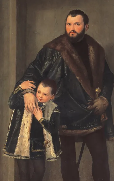 Framed Print : Iseppo and Adriano da Porto, by Paolo Caliari known as Veronese, 1555 - 1556, 16th Century, oil on canvas, cm 247 x 137 - Italy, Tuscany, Florence, Uffizi Gallery Framed Print : Iseppo and Adriano da Porto, by Paolo Caliari known as Veronese, 1555 - 1556, 16th Century, oil on canvas, cm 247 x 137 - Italy, Tuscany, Florence, Uffizi Gallery