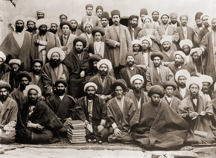 Framed Print : Islamic clerics is Persia, ca. 1910