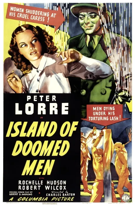 Framed Print : ISLAND OF DOOMED MEN, Rochelle Hudson, Peter Lorre, 1940 Framed Print : ISLAND OF DOOMED MEN, Rochelle Hudson, Peter Lorre, 1940