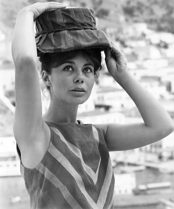 Framed Print : ISLAND OF LOVE, Giorgia Moll, on location, the Greek island of Hydra, 1963
