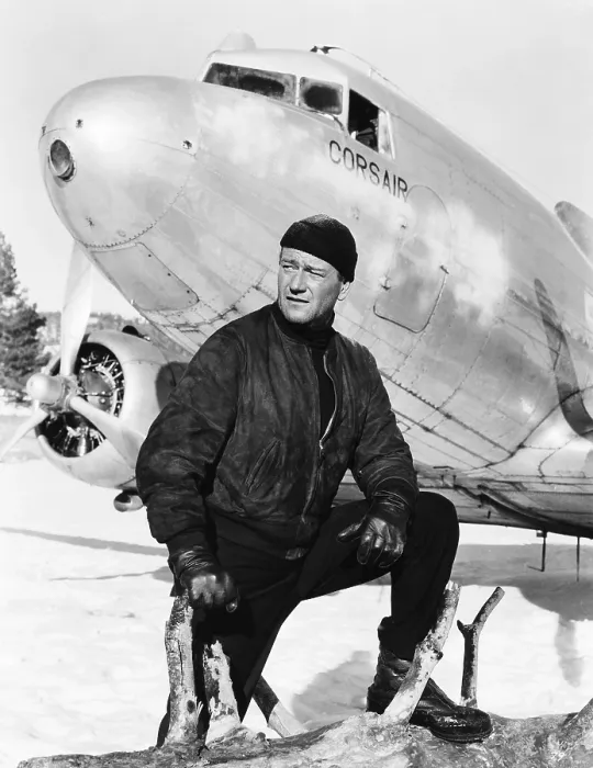 Framed Print : ISLAND IN THE SKY, John Wayne, 1953