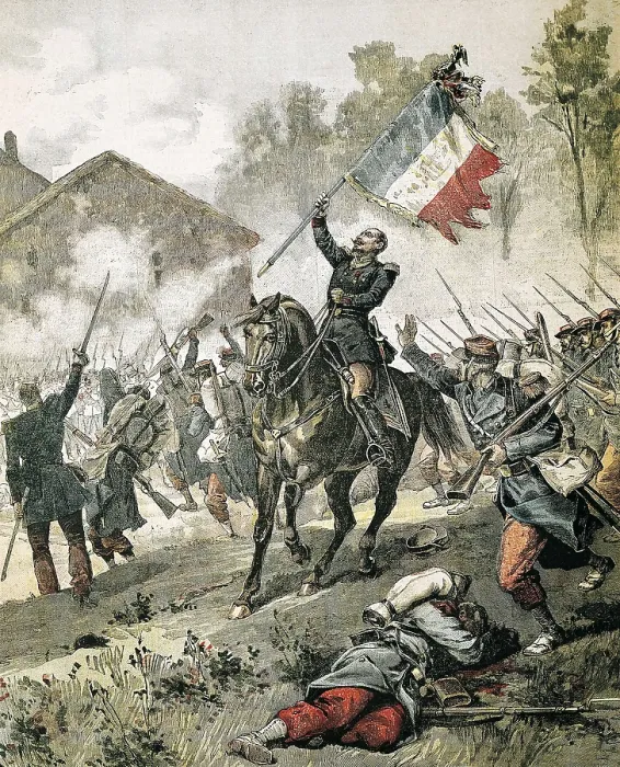 Framed Print : Italian unification. Battle of Solferino (24th June 1859). The French and Piedmontese armies defeat the Austrian army. Engraving. ITALY. Brescia. Risorgimento Museum Framed Print : Italian unification. Battle of Solferino (24th June 1859). The French and Piedmontese armies defeat the Austrian army. Engraving. ITALY. Brescia. Risorgimento Museum