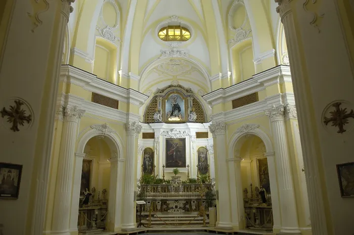 Framed Print : ITALY. Anacapri. Capri Island. Church of San Michele. AISA / Everett Collection**US SALES ONLY** Framed Print : ITALY. Anacapri. Capri Island. Church of San Michele. AISA / Everett Collection**US SALES ONLY**