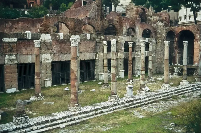 Framed Print : ITALY. LAZIO. Rome. Roman Forum. Caesar's Forum, built in 46 BC. Roman art. Republican period. AISA / Everett Collection**US SALES ONLY** Framed Print : ITALY. LAZIO. Rome. Roman Forum. Caesar's Forum, built in 46 BC. Roman art. Republican period. AISA / Everett Collection**US SALES ONLY**