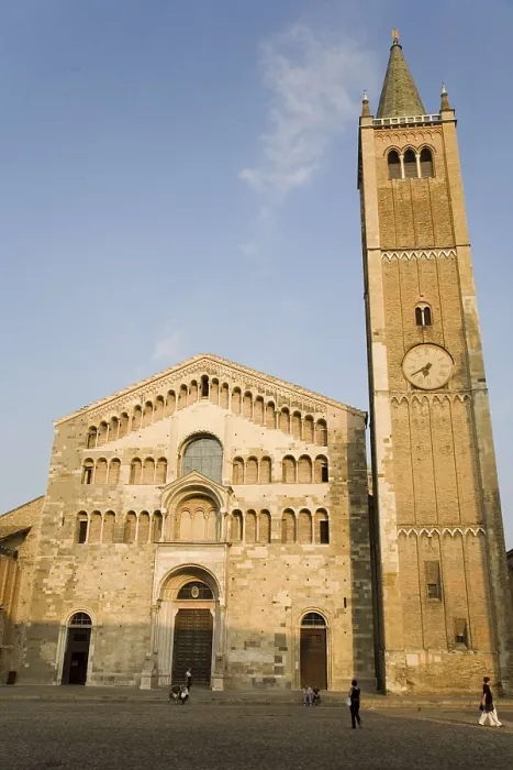 Framed Print : ITALY. Parma. Cathedral. Outside. Romanesque art. Architecture. AISA / Everett Collection**US SALES ONLY**