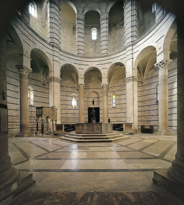 Framed Print : ITALY. Pisa. Piazza dei Miracoli. Baptistry. Romanesque art. Architecture. AISA / Everett Collection**US SALES ONLY** Framed Print : ITALY. Pisa. Piazza dei Miracoli. Baptistry. Romanesque art. Architecture. AISA / Everett Collection**US SALES ONLY**