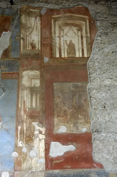 Framed Print : ITALY. Pompeii. Roman art. Early Empire. Fresco. Rafa Prez / AISA / Everett Collection (185706)**US SALES ONLY**