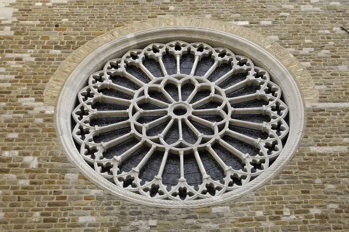 Framed Print : ITALY. Trieste. Cathedral of Saint Giusto. Cathedral of San Giusto. Detail of the rose window. Gothic art. Architecture. AISA / Everett Collection**US SALES ONLY** Framed Print : ITALY. Trieste. Cathedral of Saint Giusto. Cathedral of San Giusto. Detail of the rose window. Gothic art. Architecture. AISA / Everett Collection**US SALES ONLY**