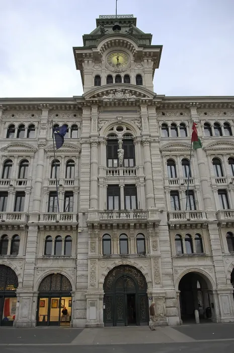 Framed Print : ITALY. Trieste. Palazzo Comunale (city hall), 1875. Architect: Giuseppe Bruni. Architecture. AISA / Everett Collection**US SALES ONLY**