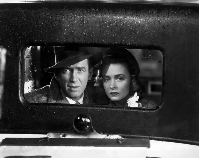 Framed Print : IT'S A WONDERFUL LIFE, Donna Reed, James Stewart, 1946
