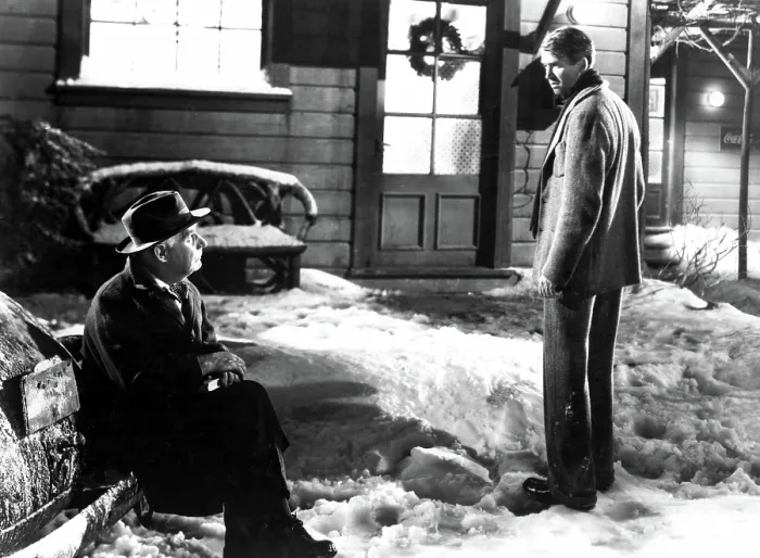 Framed Print : IT'S A WONDERFUL LIFE, Henry Travers, James Stewart, 1946 Framed Print : IT'S A WONDERFUL LIFE, Henry Travers, James Stewart, 1946