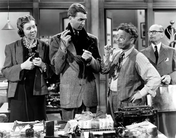 Framed Print : IT'S A WONDERFUL LIFE, Mary Treen, James Stewart, Charles Williams, 1946