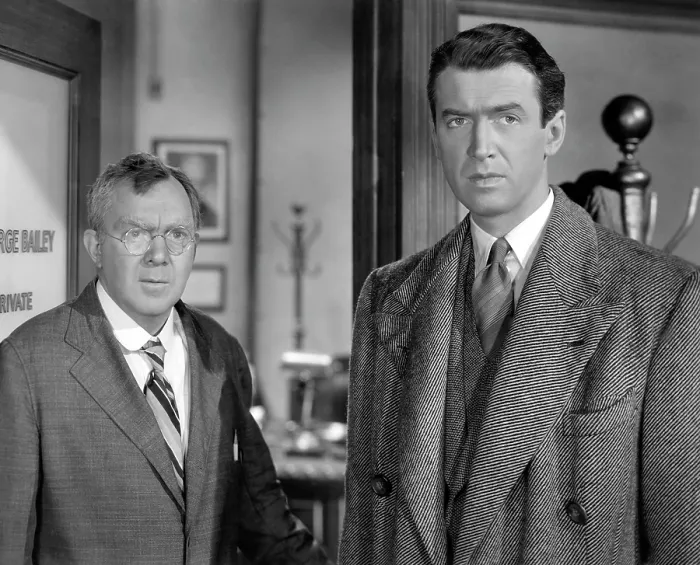 Framed Print : IT'S A WONDERFUL LIFE, Thomas Mitchell, James Stewart, 1946.. Courtesy: CSU Archives / Everett Collection Framed Print : IT'S A WONDERFUL LIFE, Thomas Mitchell, James Stewart, 1946.. Courtesy: CSU Archives / Everett Collection