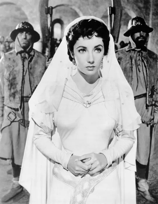 Framed Print : IVANHOE, Elizabeth Taylor, 1952 Framed Print : IVANHOE, Elizabeth Taylor, 1952