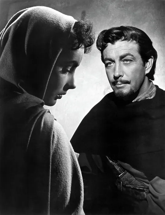Framed Print : IVANHOE, Elizabeth Taylor, Robert Taylor, 1952