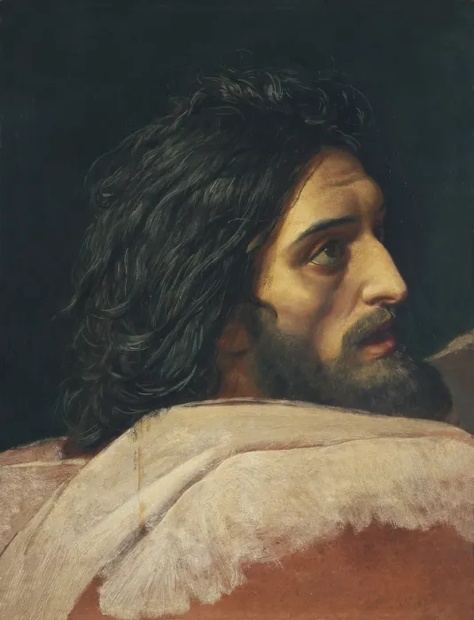 Framed Print : IVANOV, Alexander Andreevitch (1806-1858). Head of Saint John the Baptist. ca. 1840. Oil on canvas. RUSSIA. Moscow. Tretyakov Gallery Framed Print : IVANOV, Alexander Andreevitch (1806-1858). Head of Saint John the Baptist. ca. 1840. Oil on canvas. RUSSIA. Moscow. Tretyakov Gallery