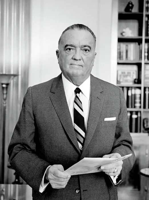 Framed Print : J. Edgar Hoover, founder of the Federal Bureau of Investigation. September 28, 1961. LC-U9-6738B-16 Framed Print : J. Edgar Hoover, founder of the Federal Bureau of Investigation. September 28, 1961. LC-U9-6738B-16