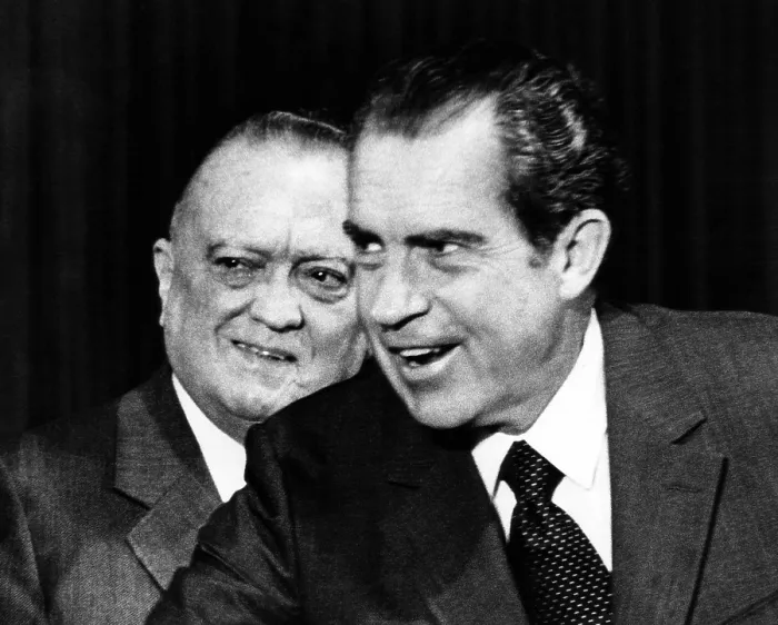 Framed Print : J. Edgar Hoover with President Richard M. Nixon, June 30, 1971. Courtesy CSU Archives / Everett Collection Framed Print : J. Edgar Hoover with President Richard M. Nixon, June 30, 1971. Courtesy CSU Archives / Everett Collection