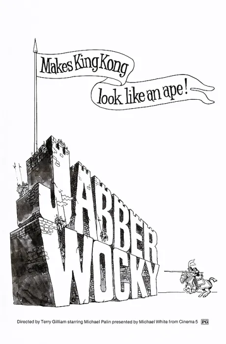 Framed Print : JABBERWOCKY, US poster, 1977